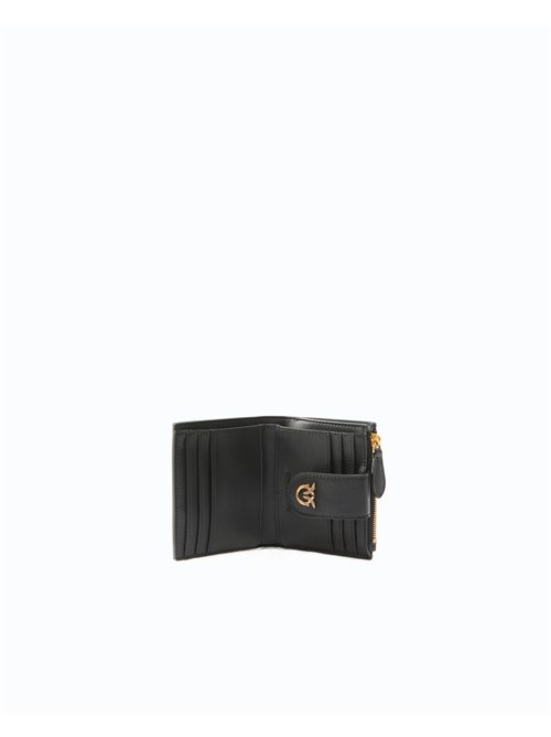 Portafoglio piccolo in pelle liscia con logo PINKO | 103610A0F1/Z99Q